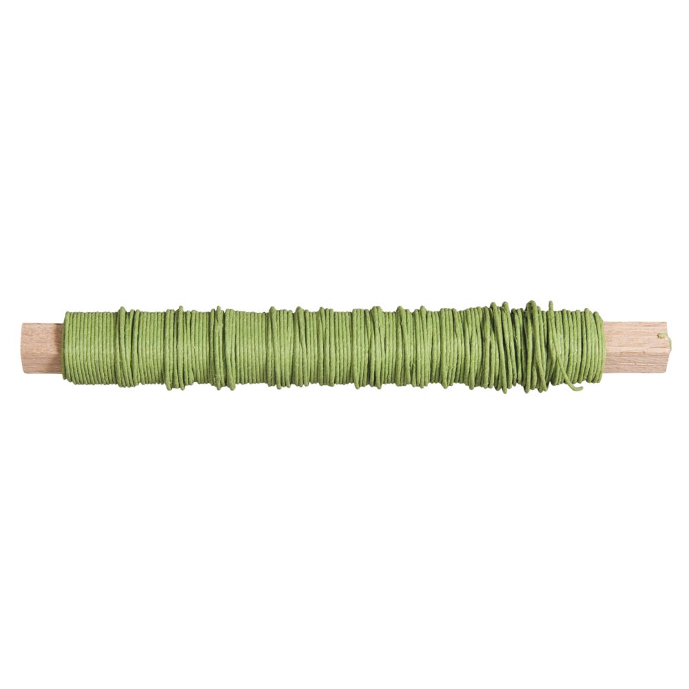 Papierdraht 0,55mm auf Holzwickel a 50g (20m)