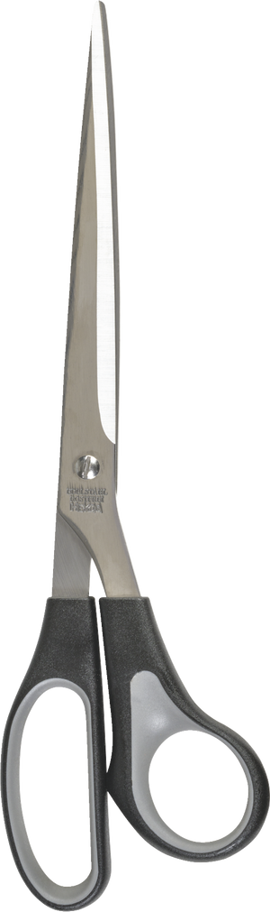 Papierschere Soft-Touch 25 cm schwarz/grau