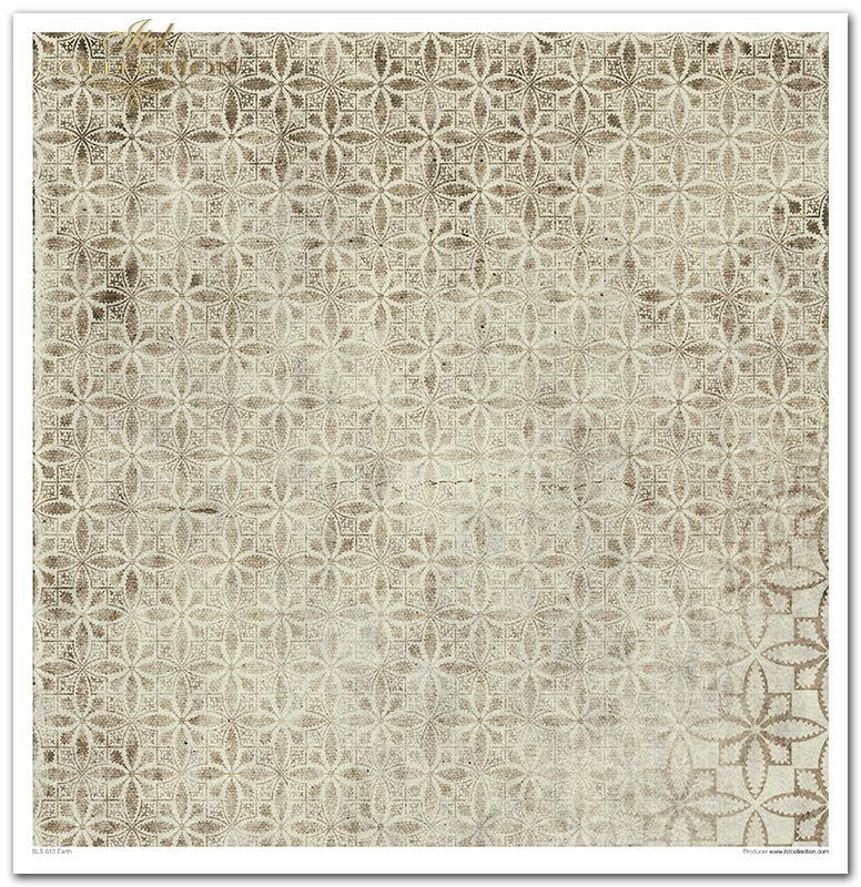 Scrapbooking-Papierset Erde Vier Elemente 10 Bögen 31x32cm 200g/m²