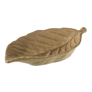 PappArt Schale Buchenblatt 15,5 x 32 x 6 cm