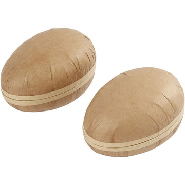 Pappeier teilbar 12cm 2 Stück