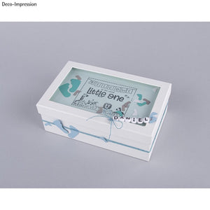 Pappmaché-Box mit Schütteldeckel FSC Rec 100% 20x12,5x7cm weiß