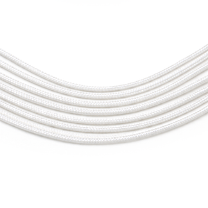 Paracord Parachute Knüpfgarn dünn 2mm weiß 10m