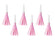 Partytröten pink 12,5 cm 6 Stück