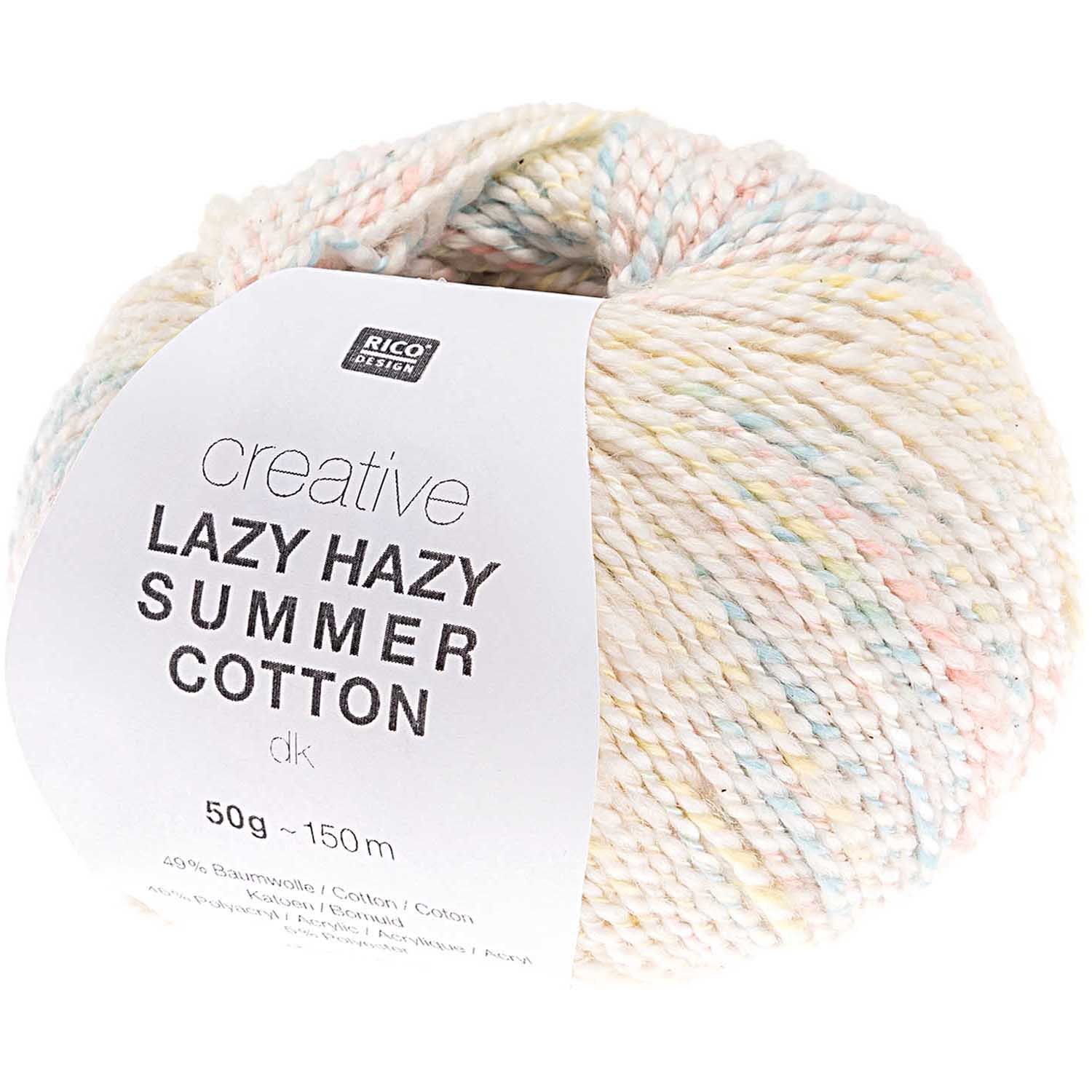 Creative Lazy Hazy Summer Cotton DK Wolle 50g 145m