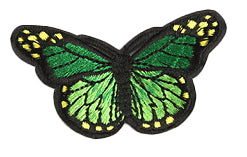 Patch Schmetterlinge verschiedene Farben 46x78 mm 1 Stück