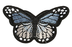 Patch Schmetterlinge verschiedene Farben 46x78 mm 1 Stück