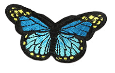 Patch Schmetterlinge verschiedene Farben 46x78 mm 1 Stück