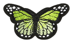 Patch Schmetterlinge verschiedene Farben 46x78 mm 1 Stück