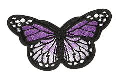 Patch Schmetterlinge verschiedene Farben 46x78 mm 1 Stück