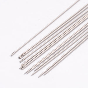 Perlennadel aus Stahl 75x0,7mm 25 Stück