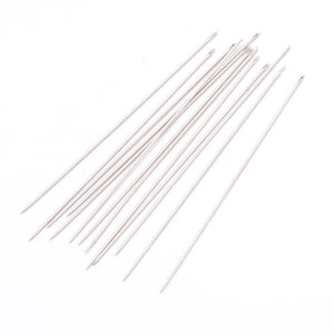 Perlennadel aus Stahl 75x0,7mm 25 Stück