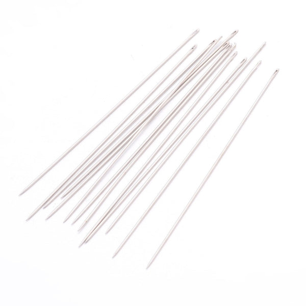Perlennadel aus Stahl 75x0,7mm 25 Stück