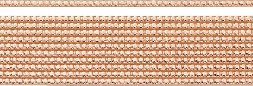 Wachs-Perlstreifen Perloptik hochglänzend 2mm 20cm 11 Stück