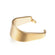 Pinch Bail Edelstahl Kettenaufhänger golden 8x5x4mm 2 Stück