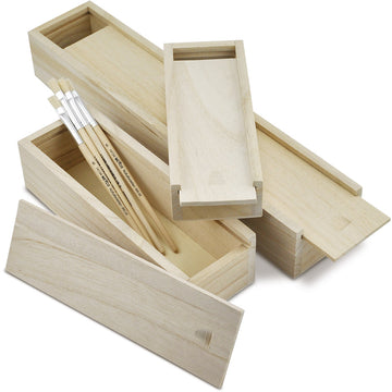 Pinsel- / Griffelkasten aus Holz