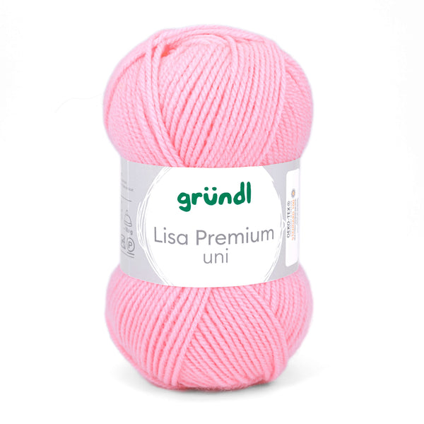 Lisa Premium UNI Wolle 100% Polyacryl 50g / 133m