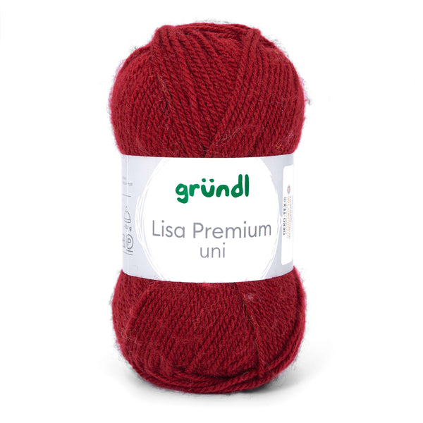 Lisa Premium UNI Wolle 100% Polyacryl 50g / 133m