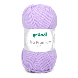 Lisa Premium UNI Wolle 100% Polyacryl 50g / 133m