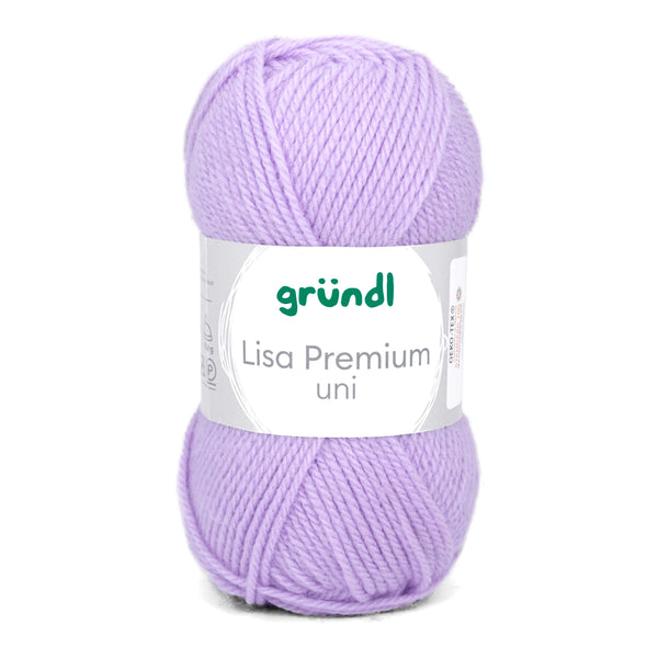 Lisa Premium UNI Wolle 100% Polyacryl 50g / 133m