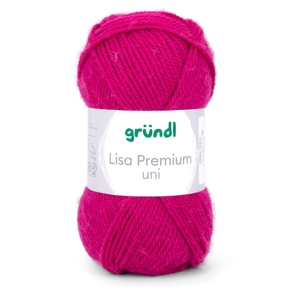 Lisa Premium UNI Wolle 100% Polyacryl 50g / 133m