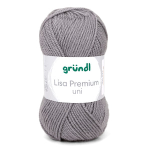 Lisa Premium UNI Wolle 100% Polyacryl 50g / 133m