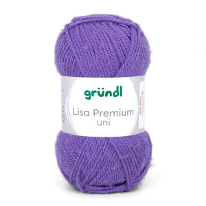 Lisa Premium UNI Wolle 100% Polyacryl 50g / 133m