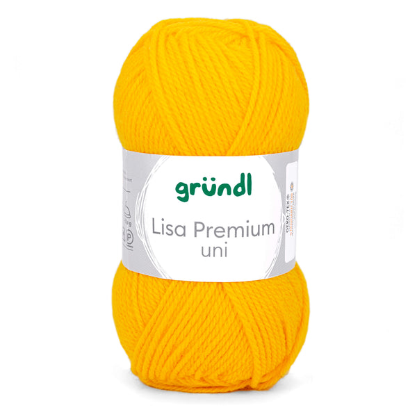 Lisa Premium UNI Wolle 100% Polyacryl 50g / 133m