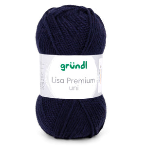 Lisa Premium UNI Wolle 100% Polyacryl 50g / 133m