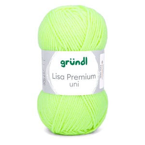 Lisa Premium UNI Wolle 100% Polyacryl 50g / 133m