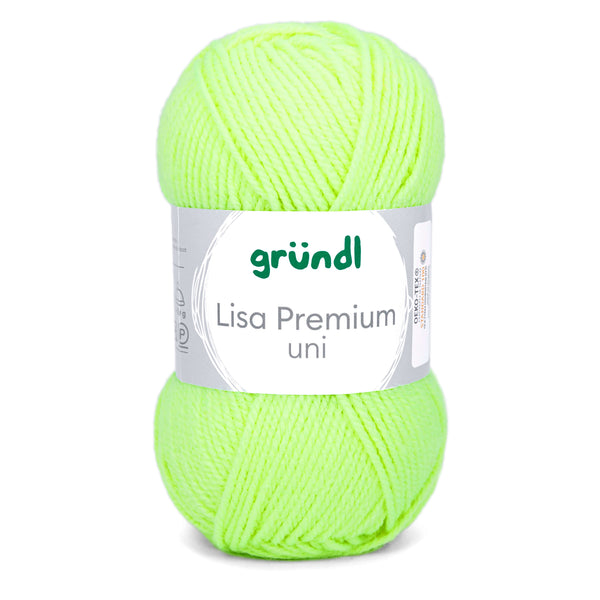 Lisa Premium UNI Wolle 100% Polyacryl 50g / 133m