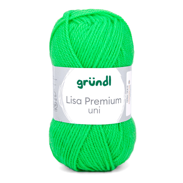 Lisa Premium UNI Wolle 100% Polyacryl 50g / 133m