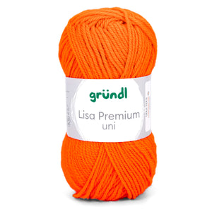 Lisa Premium UNI Wolle 100% Polyacryl 50g / 133m