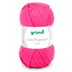 Lisa Premium UNI Wolle 100% Polyacryl 50g / 133m