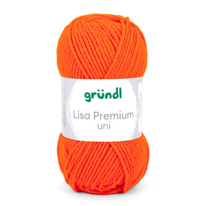 Lisa Premium UNI Wolle 100% Polyacryl 50g / 133m