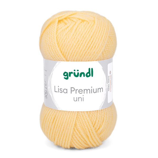 Lisa Premium UNI Wolle 100% Polyacryl 50g / 133m