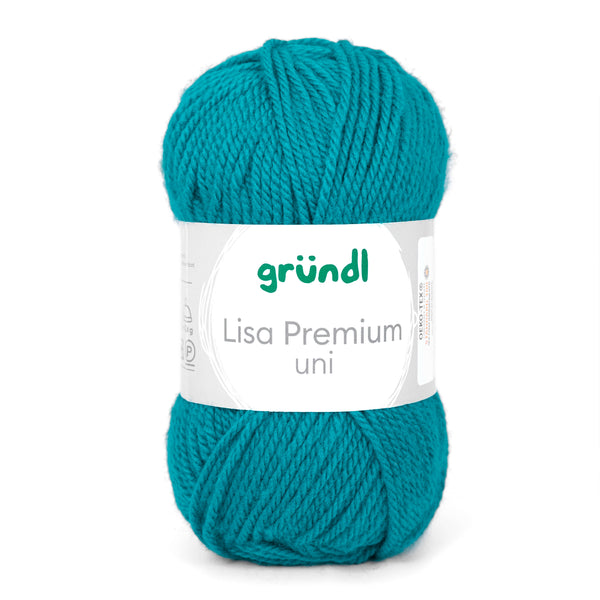 Lisa Premium UNI Wolle 100% Polyacryl 50g / 133m
