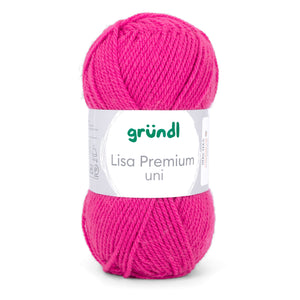 Lisa Premium UNI Wolle 100% Polyacryl 50g / 133m