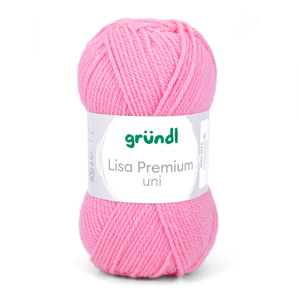 Lisa Premium UNI Wolle 100% Polyacryl 50g / 133m