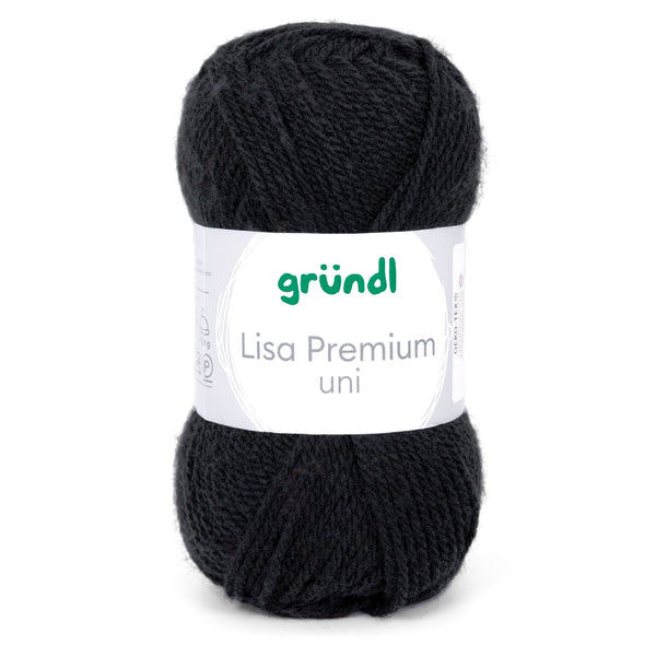 Lisa Premium UNI Wolle 100% Polyacryl 50g / 133m