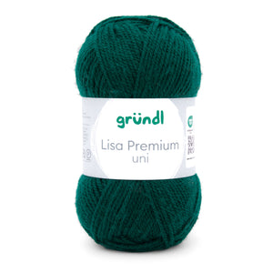Lisa Premium UNI Wolle 100% Polyacryl 50g / 133m