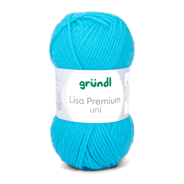 Lisa Premium UNI Wolle 100% Polyacryl 50g / 133m