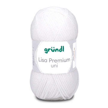 Lisa Premium UNI Wolle 100% Polyacryl 50g / 133m