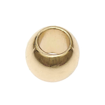 Ponii Beads goldfarben Großlochperlen aus Metall 9x7mm 20 Stück