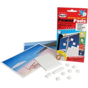 Power-Pads Haftpunkte ablösbar weiß 84 Stück / Packung