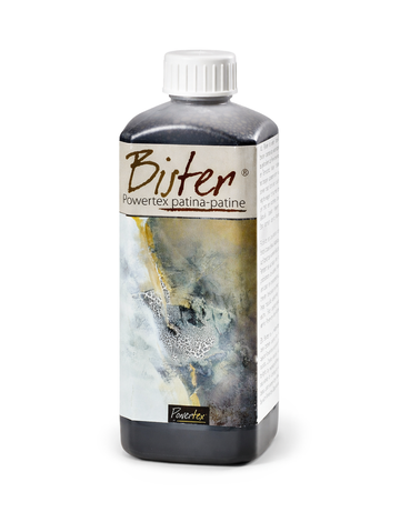 Powertex Bister, 500 ml, wasserlösliche Patina-Effektlösung Patina-Look Antik