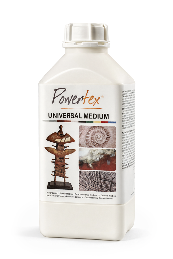 Powertex Universal Medium Textilhärter elfenbein 500ml
