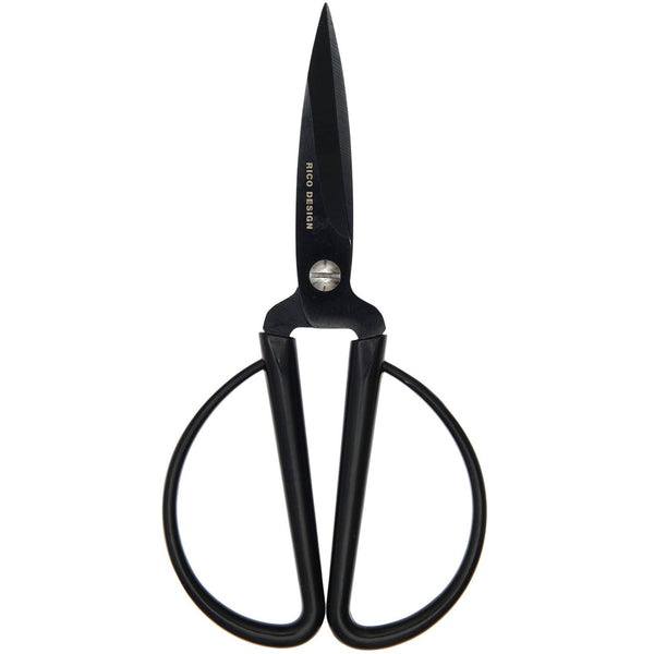 Präzisionsschere aus Edelstahl schwarz 14cm