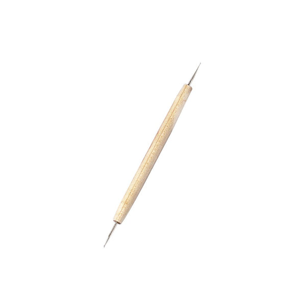 Embossingwerkzeug Prägestift Holzgriff Kugelkopf 1,4/0,9 mm