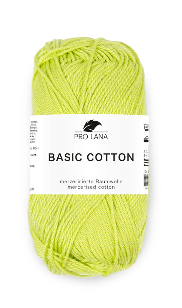 Pro Lana Basic Baumwolle, 100 % Baumwolle, 50 g/m², 125 m